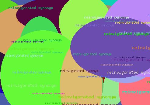 reinvigorated synonym